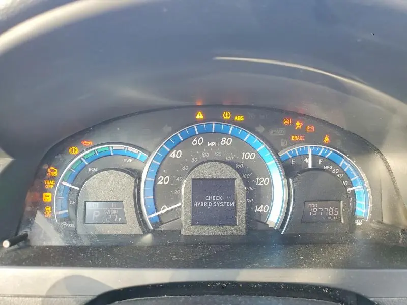 2013 TOYOTA CAMRY HYBRID  