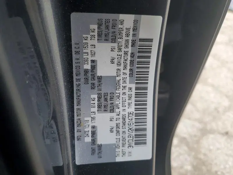 2019 TOYOTA YARIS LE  