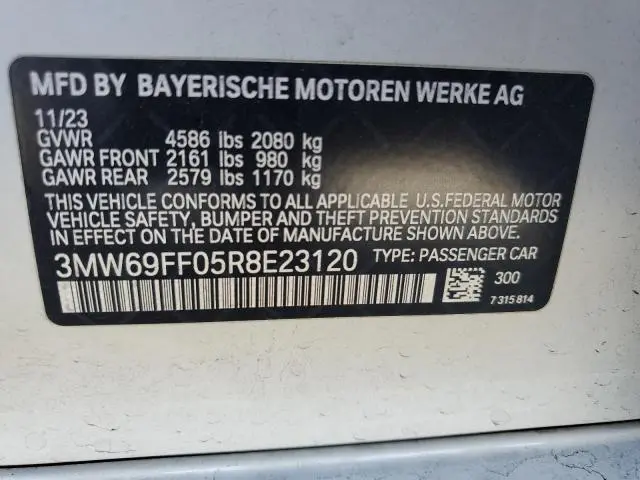 2024 BMW 330I   