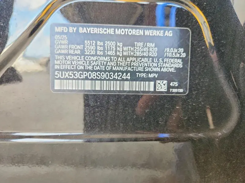 2025 BMW X3 30 XDRIVE  