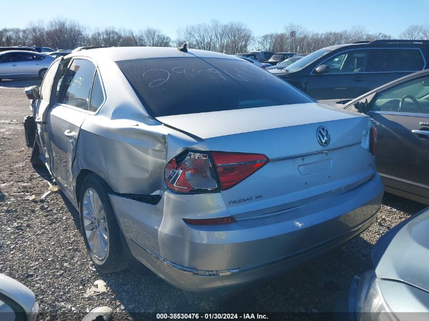 2016 VOLKSWAGEN PASSAT 1.8T SE