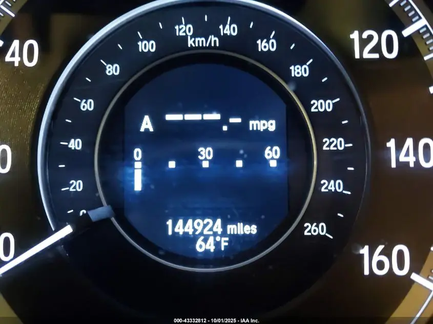 2017 HONDA ACCORD EX