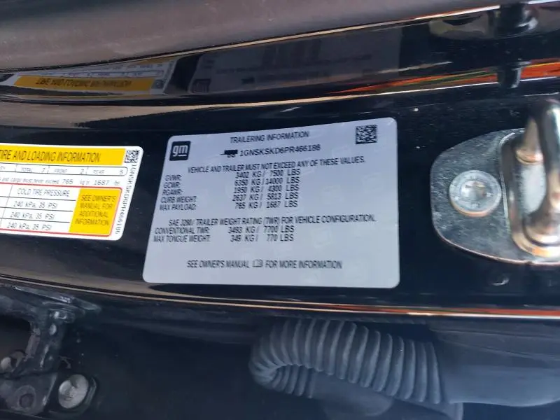 2023 CHEVROLET TAHOE K1500 PREMIER  