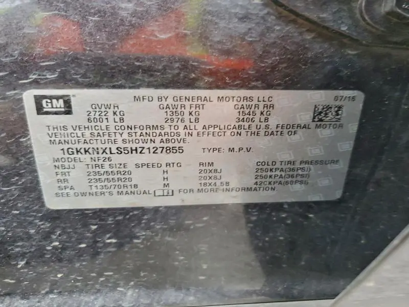 2017 GMC ACADIA DENALI  