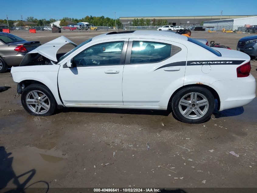 2012 DODGE AVENGER SXT