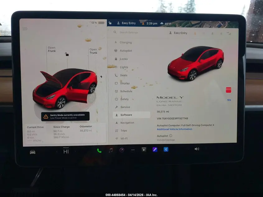 2023 TESLA MODEL Y AWD/LONG RANGE DUAL MOTOR ALL-WHEEL DRIVE