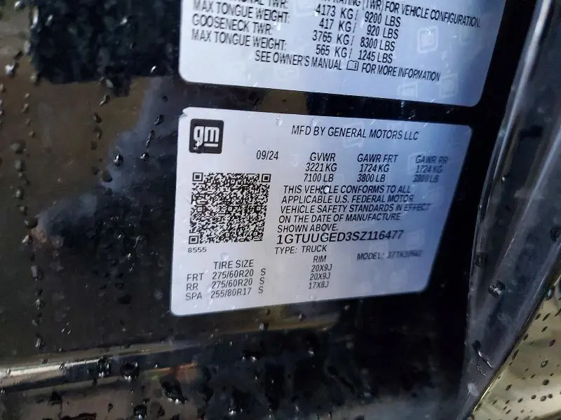 2025 GMC SIERRA K1500 DENALI  