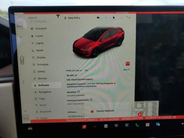 2023 TESLA MODEL X   