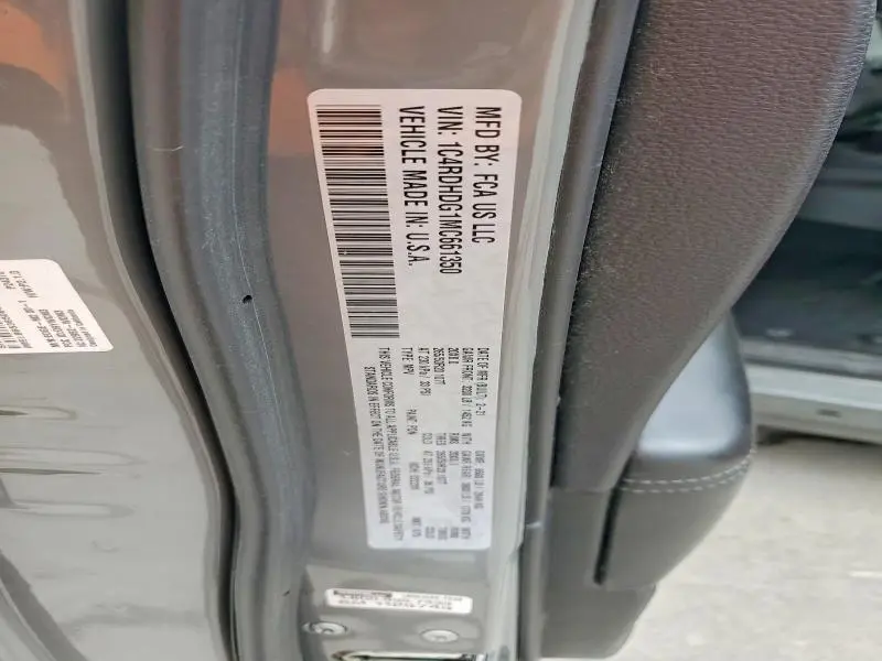 2021 DODGE DURANGO GT  