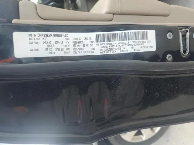 2012 JEEP GRAND CHEROKEE LIMITED  