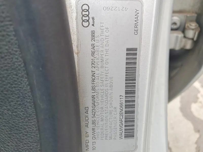 2014 AUDI A7 PREMIUM PLUS  