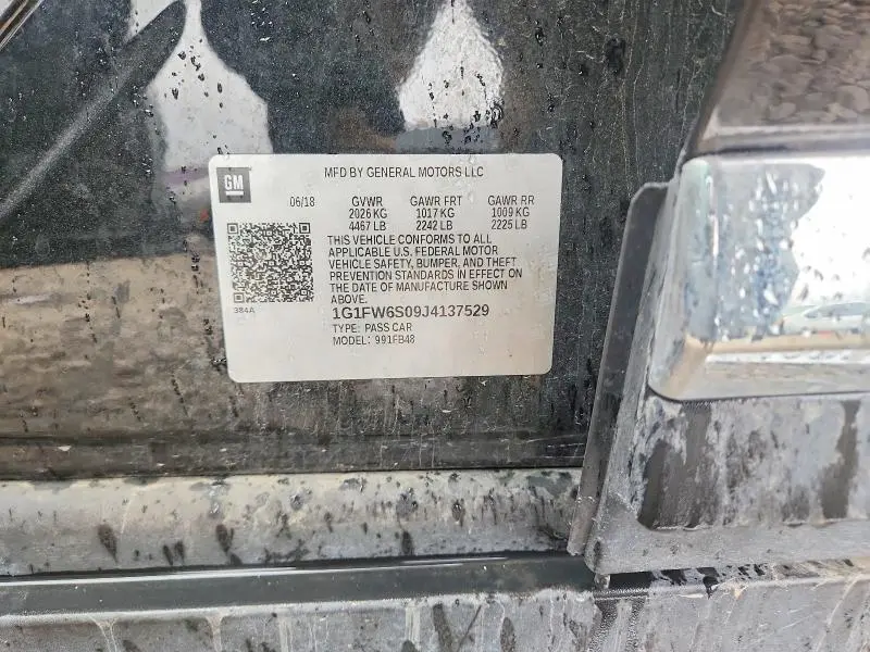 2018 CHEVROLET BOLT EV LT  