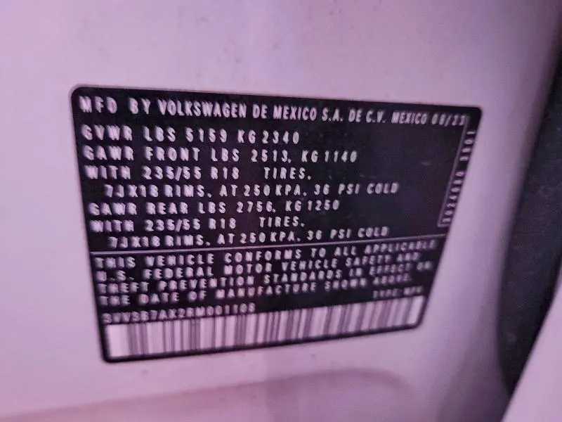 2024 VOLKSWAGEN TIGUAN SE  