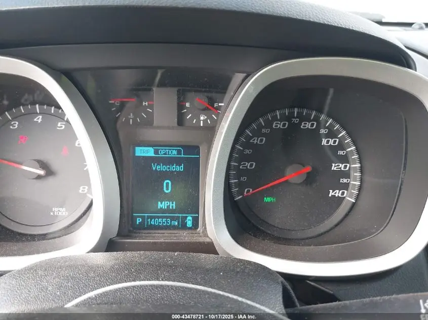 2013 CHEVROLET EQUINOX LS