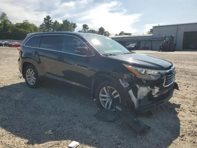 2016 TOYOTA HIGHLANDER LE  
