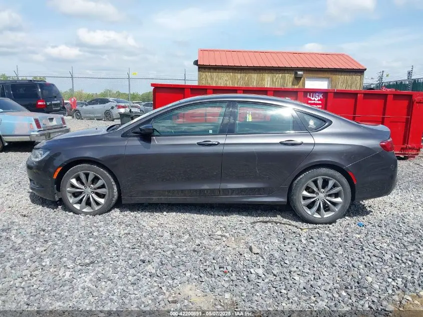 2016 CHRYSLER 200 S