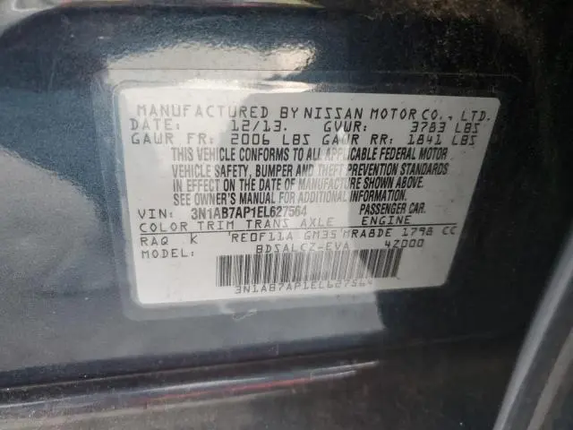 2014 NISSAN SENTRA S  