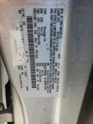 2013 FORD FOCUS SE  