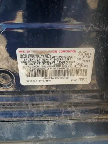 2014 MITSUBISHI OUTLANDER GT