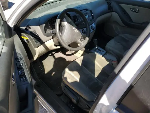 2010 HYUNDAI ELANTRA BLUE  