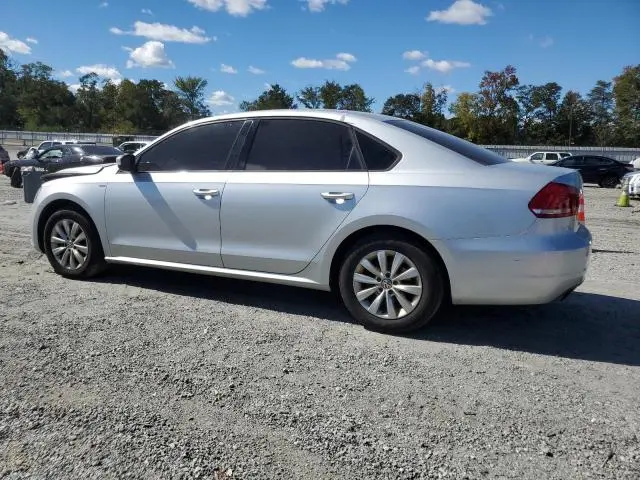 2015 VOLKSWAGEN PASSAT S