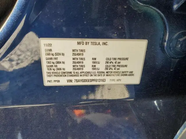 2023 TESLA MODEL Y 