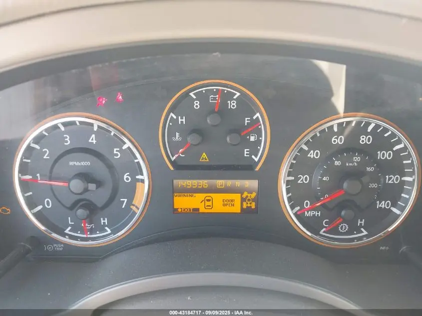 2013 NISSAN ARMADA PLATINUM