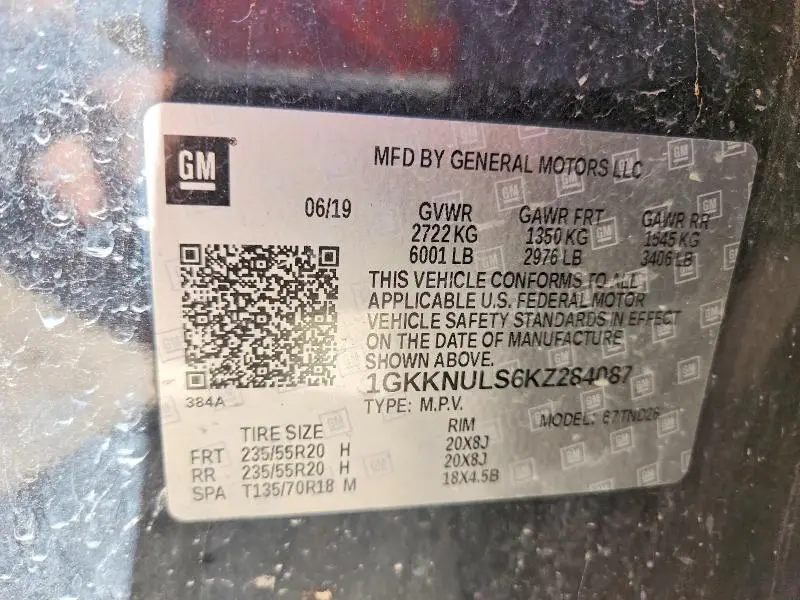 2019 GMC ACADIA SLT-1  