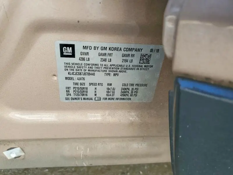2018 BUICK ENCORE ESSENCE  