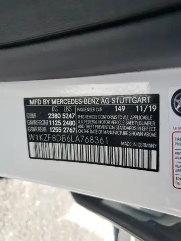 2020 MERCEDES-BENZ E 350  