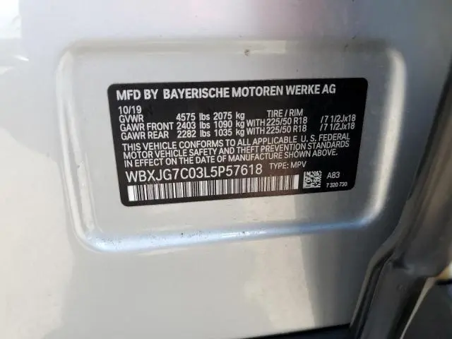 2020 BMW X1 SDRIVE28I  