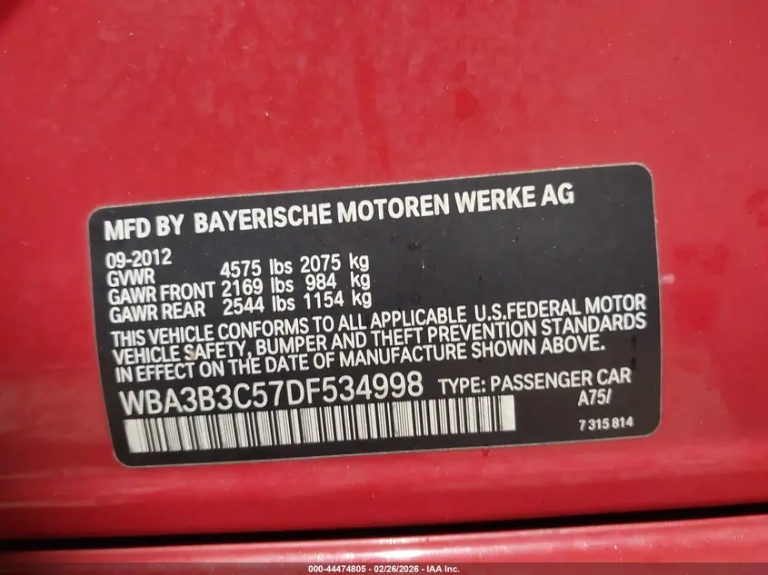 2013 BMW 328I XDRIVE