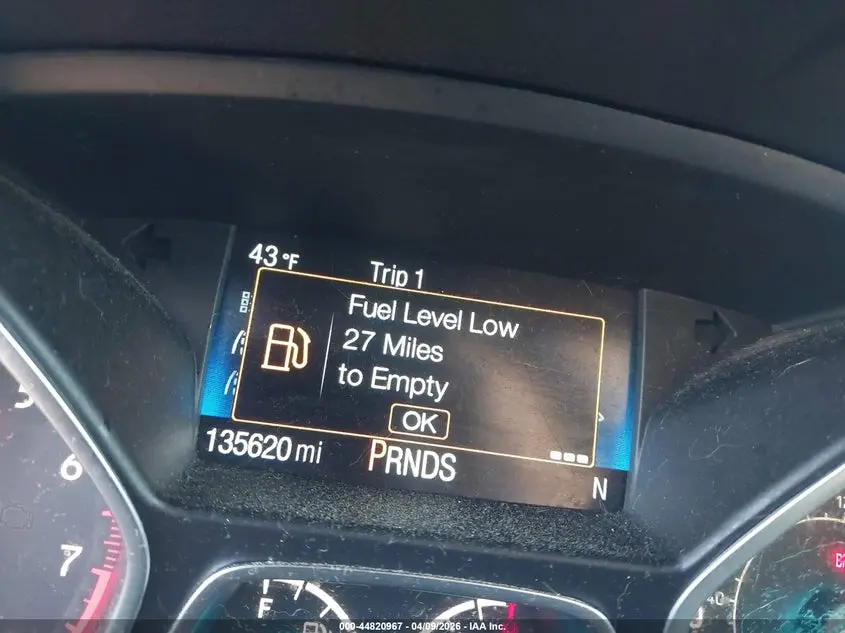 2017 FORD ESCAPE S
