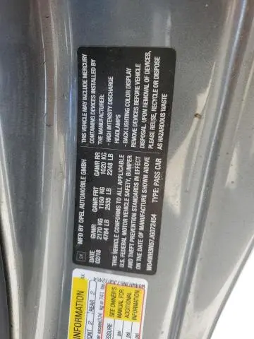 2018 BUICK CASCADA PREMIUM  