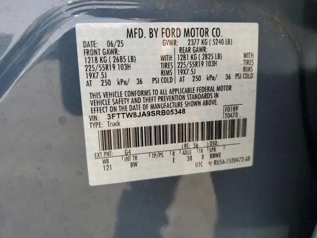 2025 FORD MAVERICK XLT  