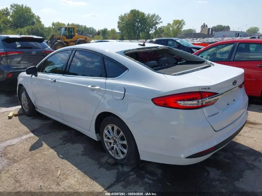 2017 FORD FUSION S
