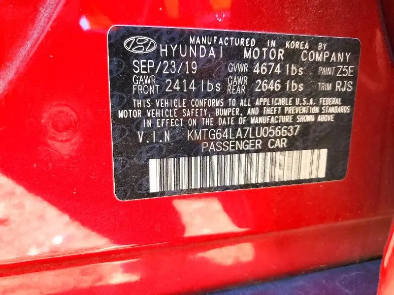 2020 GENESIS G70   