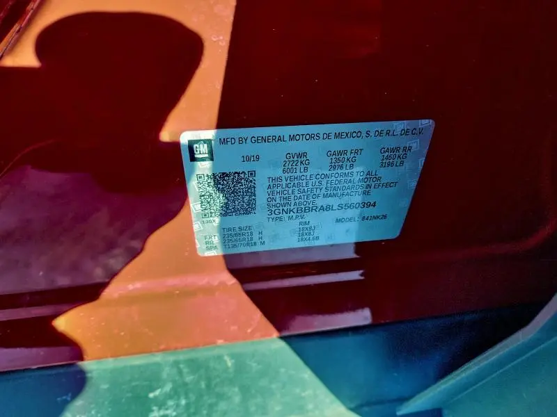 2020 CHEVROLET BLAZER 1LT  