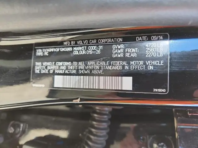 2015 VOLVO S60 PREMIER  