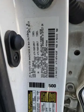 2019 TOYOTA TACOMA DOUBLE CAB  