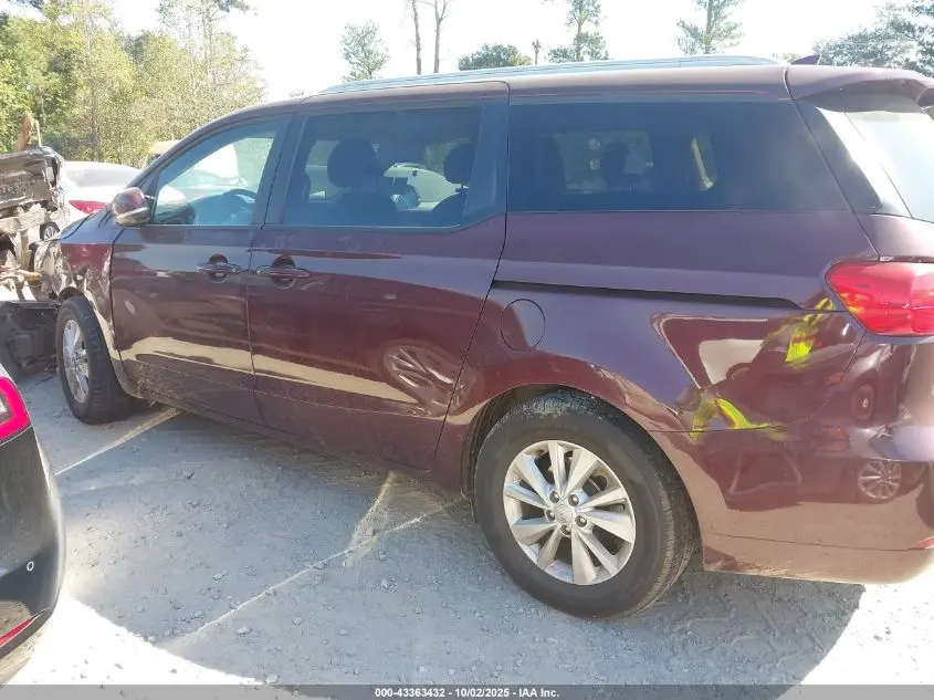 2017 KIA SEDONA LX