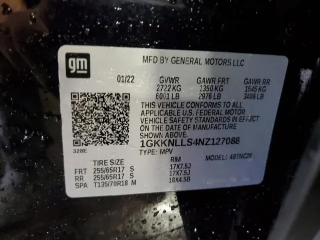2022 GMC ACADIA AT4  