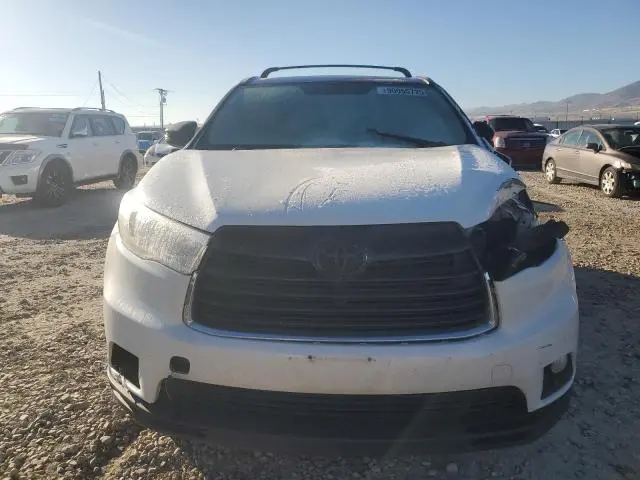 2015 TOYOTA HIGHLANDER XLE  