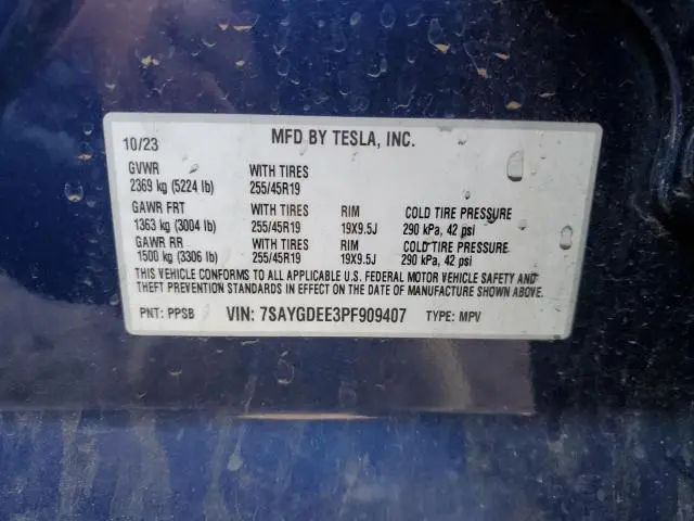 2023 TESLA MODEL Y 