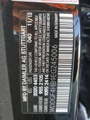 2014 MERCEDES-BENZ C 250  