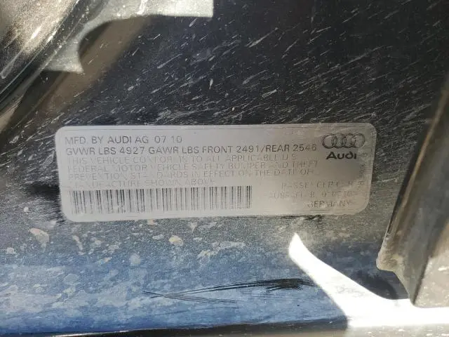 2011 AUDI A4 PREMIUM  