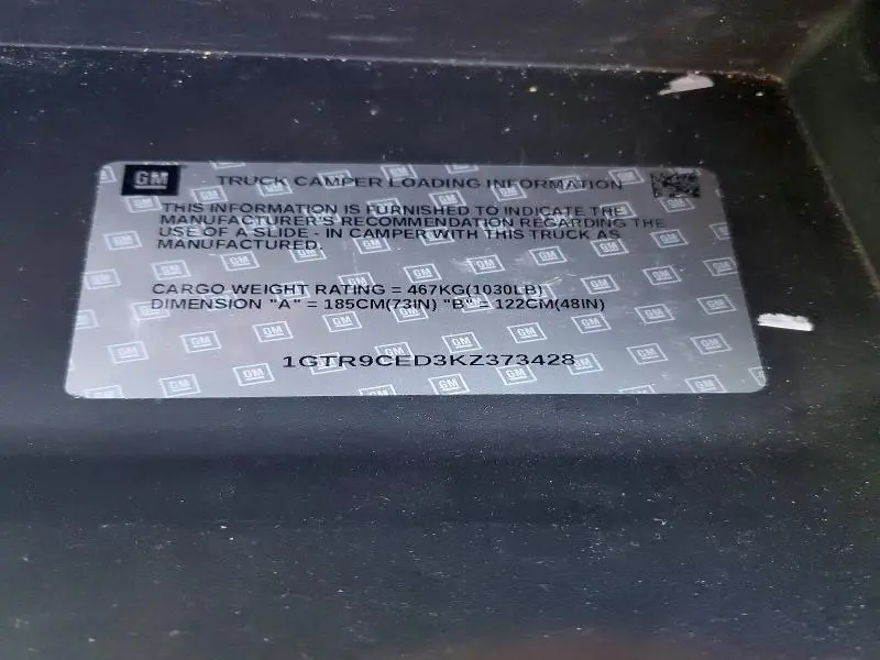 2019 GMC SIERRA K1500 ELEVATION  