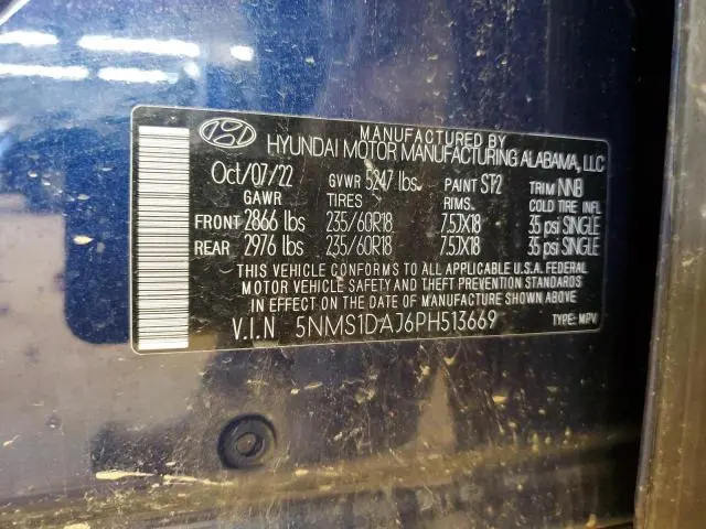 2023 HYUNDAI SANTA FE SE  