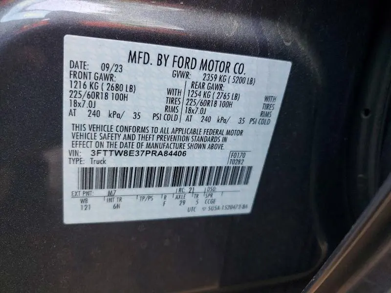 2023 FORD MAVERICK XL  