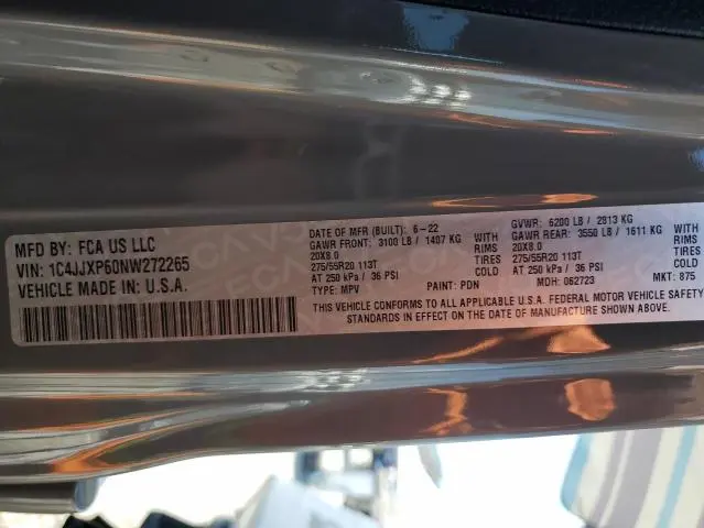 2022 JEEP WRANGLER UNLIMITED SAHARA 4XE  